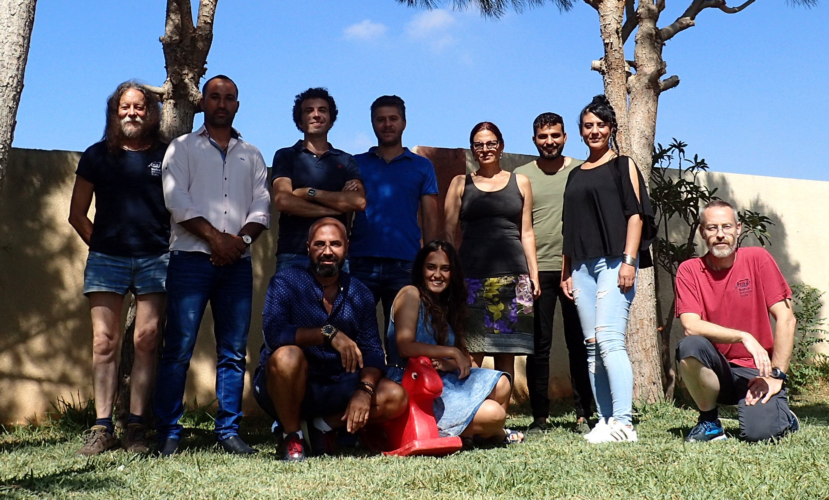 The 2018 team in the Lebanon